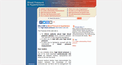 Desktop Screenshot of blood-pressure-hypertension.com